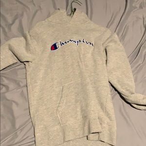 Kids size large champion hoodie